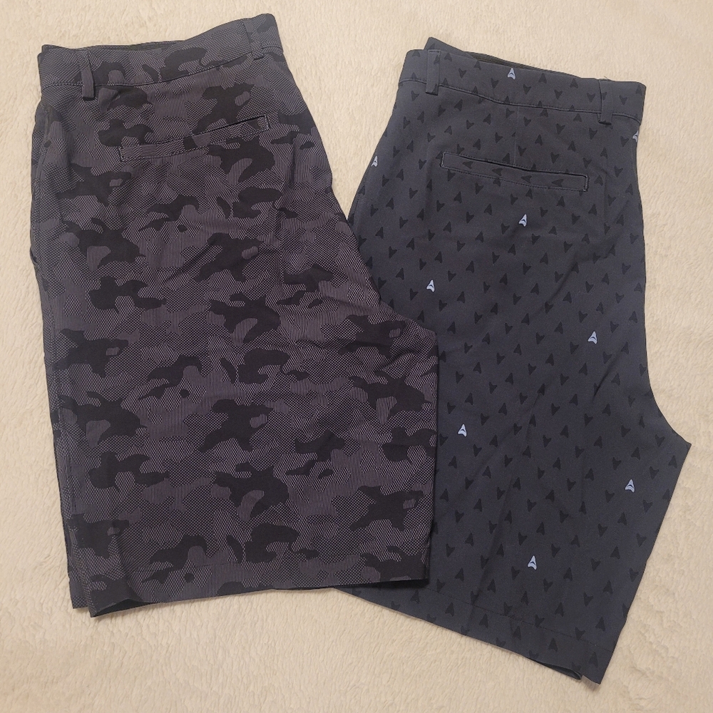 2 Pairs Greg Norman Golf Shorts Size 36